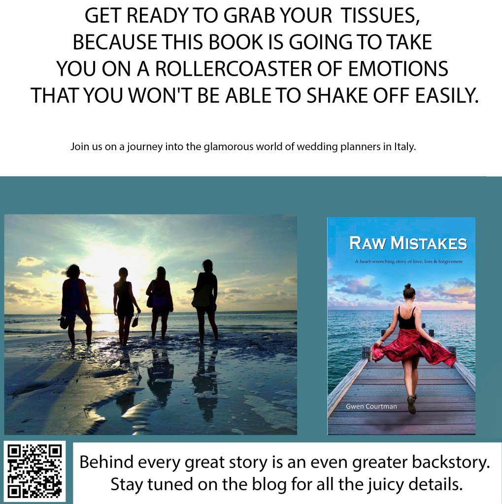 Raw Mistakes by Gwen Courtman. The first romantic drama in a five-part series.